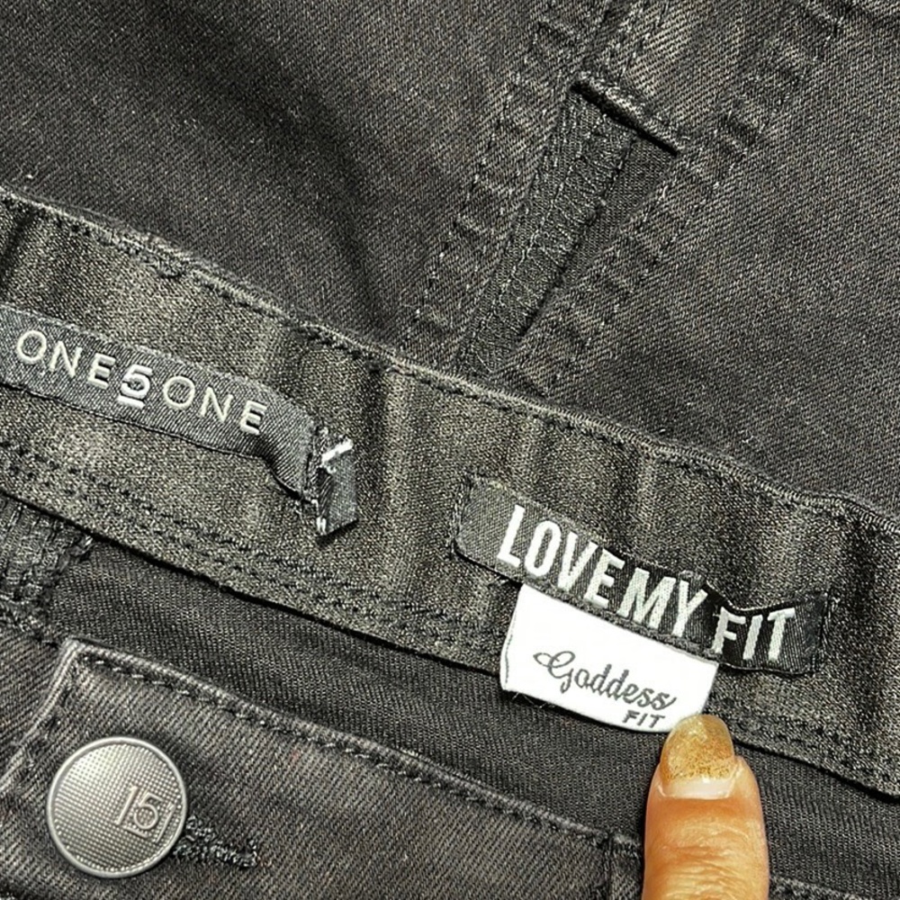 One 5 One Denim Pencil Skirt - Picture 9 of 10